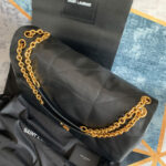 Saint Laurent Jamie 4.3 In Lambskin Black